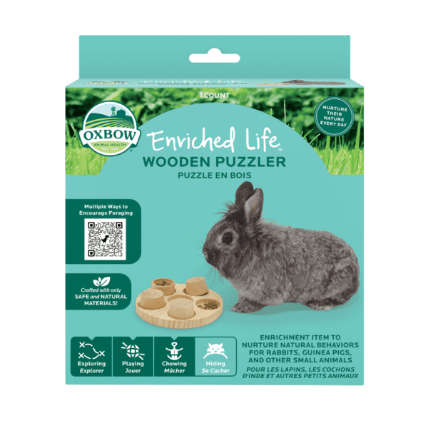 Oxbow Enriched Life - Casse-Tête en Bois - Jouet pour Rongeurs