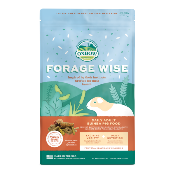 Oxbow Forage Wise - Nourriture pour Cochons d'Inde Adultes - Nourriture pour Cochons d'Inde