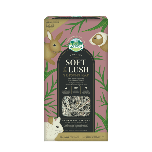 OXBOW Nourriture Foin Timothy Occidental Soft & Lush 80oz