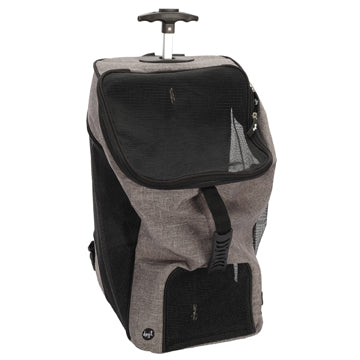 Dogit Explorer - Sac de Transport à Roulettes 2 en 1 - Sac de Transport pour Chiens et Chats