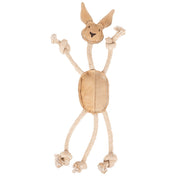 Shedrow K9- Jouet Lapin en Jute et Corde pour Chiens, 13