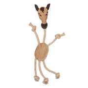 Shedrow K9- Jouet Cheval en Jute et Corde pour Chiens, 13