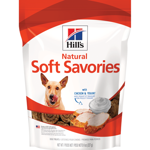 Science Diet Natural Soft Savories - Poulet et Yaourt - Gâteries Tendres pour Chiens