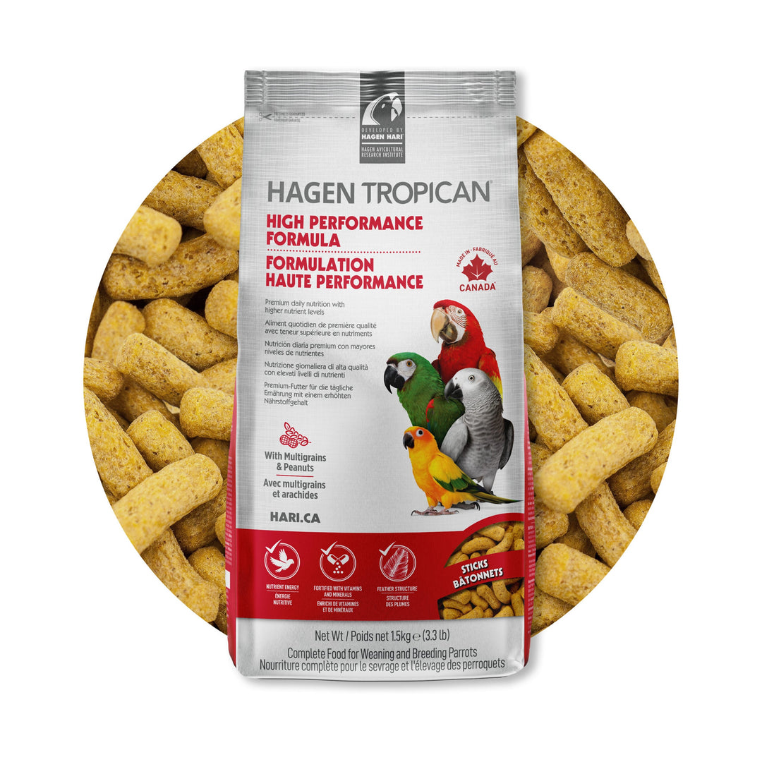 TROPICAN Nourriture HP Perroquets Bâtonnets 9.07kg