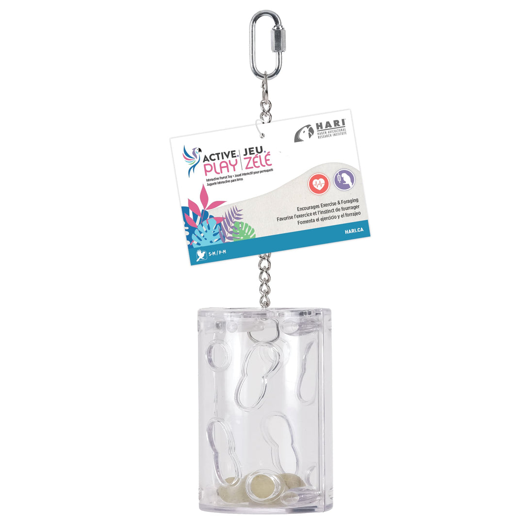 Hari Active Play - Cylindre Suspendu - Jouet pour Oiseaux