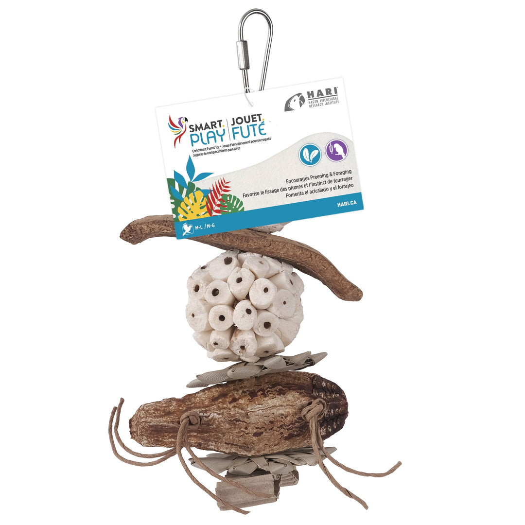 Hari Smart Play - Tour de Terre - Jouet pour Oiseaux
