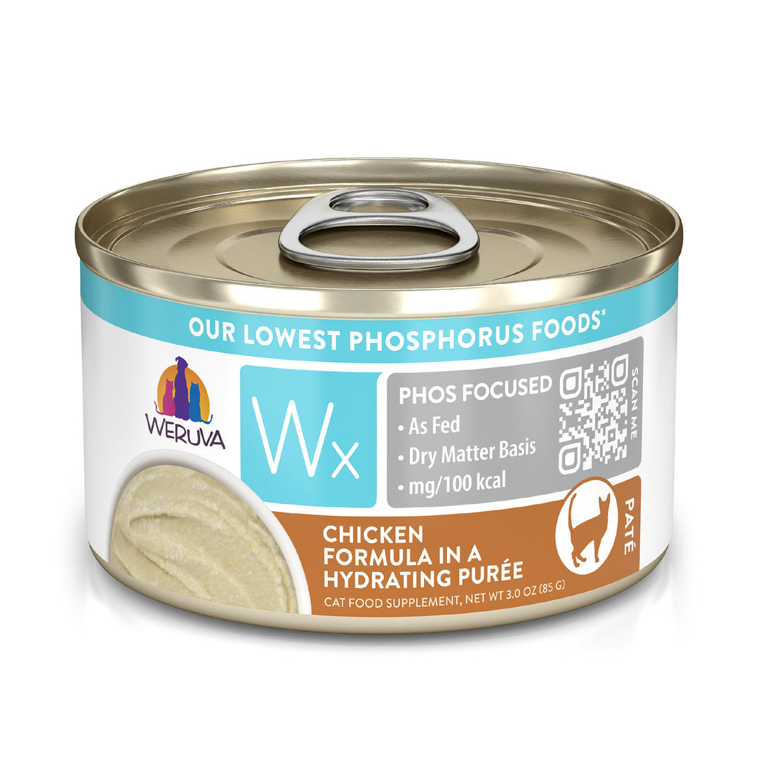 Weruva Wx - Chat Poulet dans une Purée Hydratante - Nourriture Humide Sans Grains pour Chats