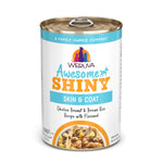 Voir l’image dans la galerie, Weruva Functional - Chien "Awesome Shiny" Peau et Pelage Poitrine de Poulet, Riz Brun et Curcuma en Bouillon - Nourriture Humide Sans Grains pour Chiens