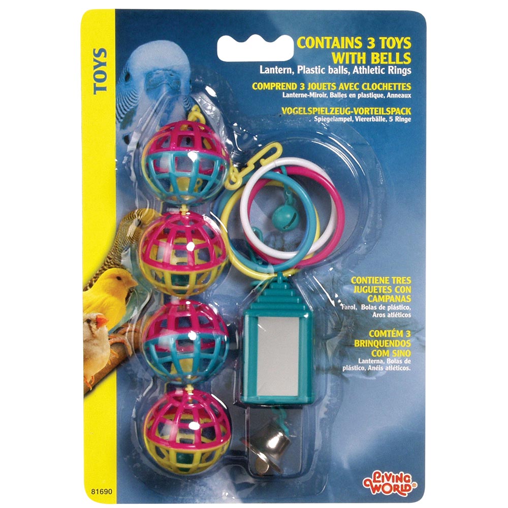 Living World - Assortiment de Jouets No 1 - Jouets pour Oiseaux