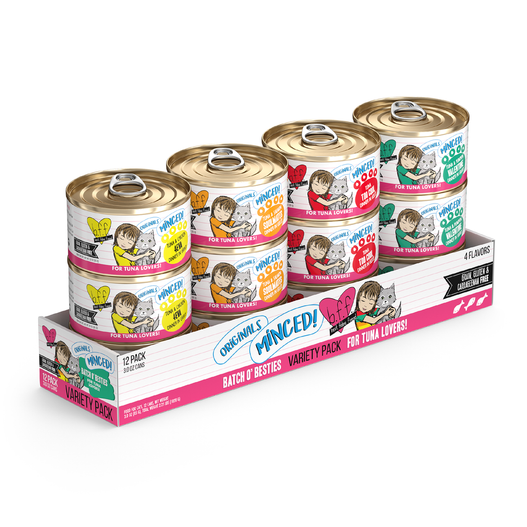 Weruva Best Fido Friend Originals - Assortiment Original Haché - Nourriture Humide Sans Grains pour Chats