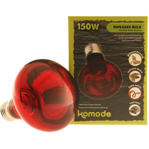 KOMODO Ampoule Infrarouge ES 150W pour Reptiles