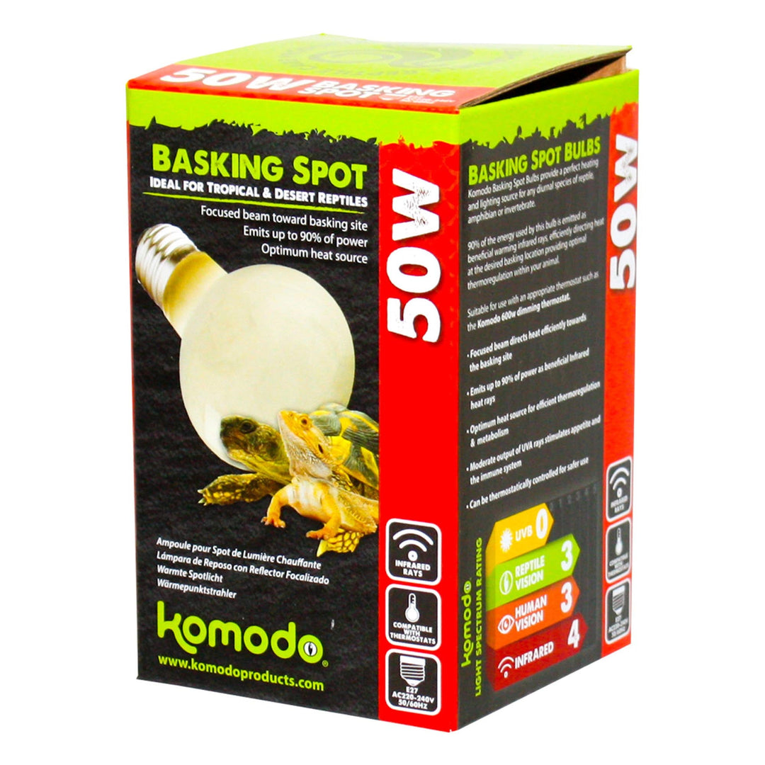 KOMODO Ampoule Chauffante ES 75W pour Reptiles