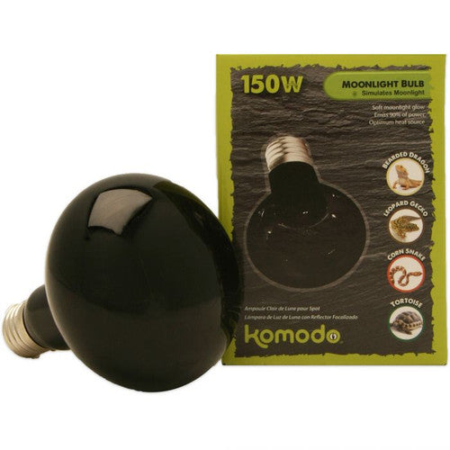 *KOMODO Ampoule de Nuit 150W pour Reptiles