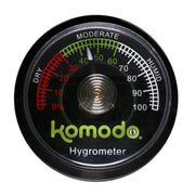 KOMODO Hygrometer Analog pour Reptiles