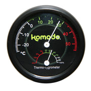 KOMODO Thermomètre & Hygromètre Analogique pour Reptiles