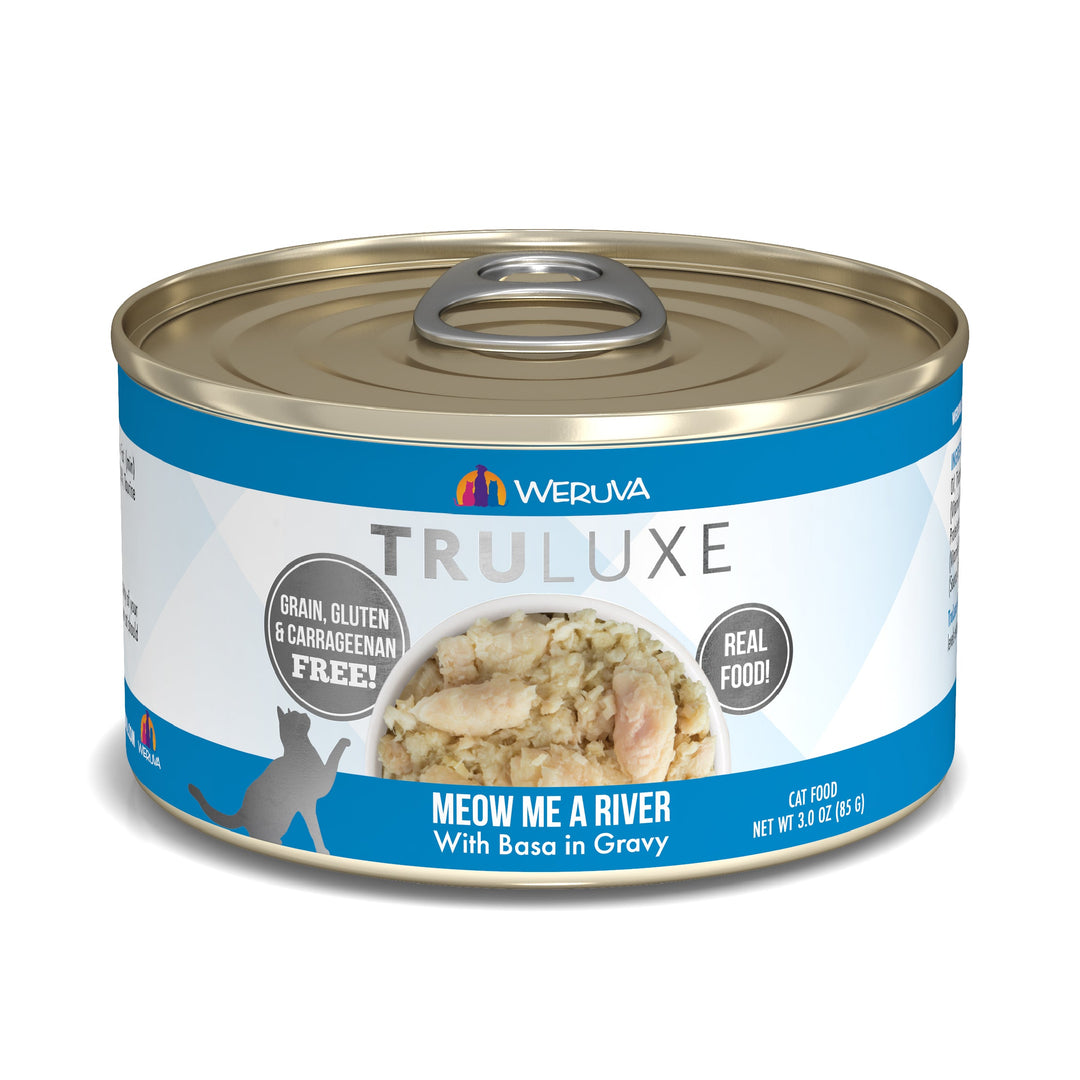 Weruva Truluxe - Meow Me A River - Saba en Sauce - Nourriture Humide Sans Grains pour Chats