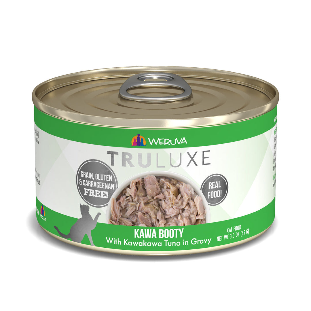 Weruva Truluxe - Kawa Booty - Thon Kawakawa en Sauce - Nourriture Humide Sans Grains pour Chats