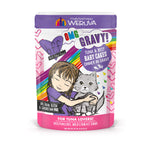 Voir l’image dans la galerie, Weruva Best Fido Friend Oh My Gravy! - Baby Cakes - Thon et Boeuf en Sauce - Nourriture Humide Sans Grains pour Chats en Sachet