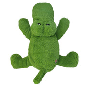 Kong Cozie Ali l'Alligator Vert - Jouet en Peluche avec Couineur pour Chiens