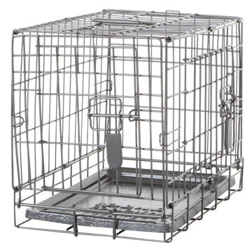 *DOGIT Cage Grillagée 2 Portes/Séparation 18" XS