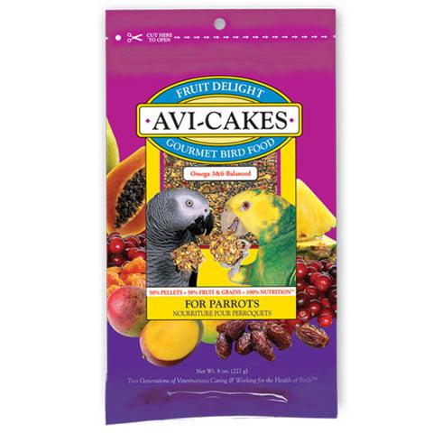 LAFEBER'S Gâteries Perruches Fruit Delight Avi-Cakes 8oz