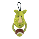 Voir l’image dans la galerie, Mojo Naturals Zeus - Heurtoirs avec Balle de Tennis 12 cm - Jouet en Peluche pour Chiens