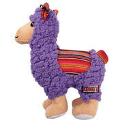 Kong - Sherps Lama - Jouet en Peluche avec Couineur pour Chiens