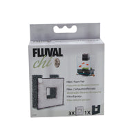 Fluval Chi - Mousse et Plaquettes de Filtration de Rechange - Masse Filtrante pour Aquariums