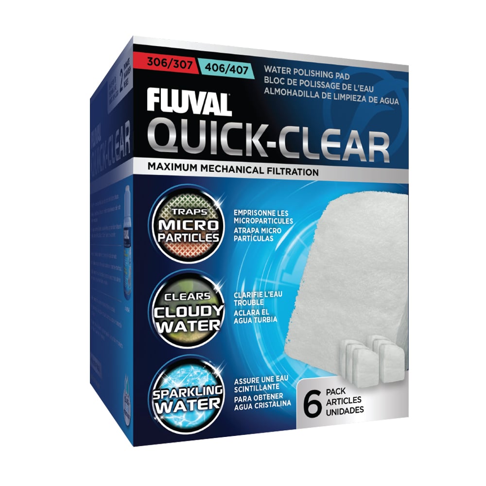 Fluval - Quick-Clear pour Filtre Extérieur - Masse Filtrante pour Aquariums