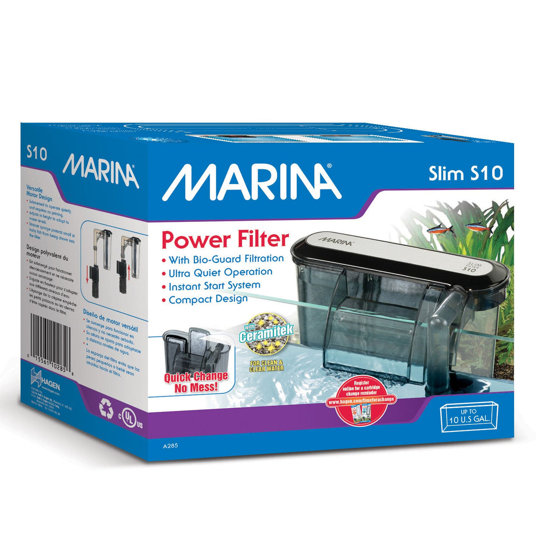 Marina Slim - Filtre à Moteur à Suspendre - Filtre pour Aquariums