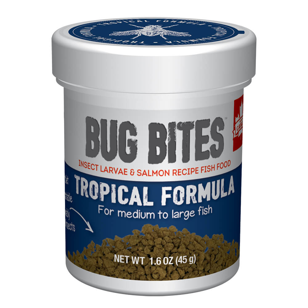 Fluval Bug Bites - Granulés pour Poissons Tropicaux - Nourriture pour Poissons