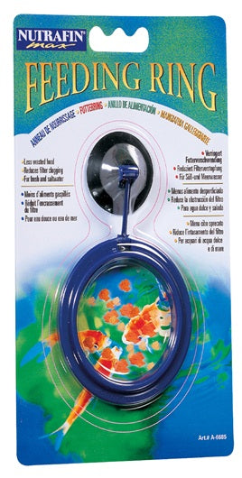 Nutrafin - Anneau de Nourrissage Flottant - Accessoire de Nourrissage pour Aquariums