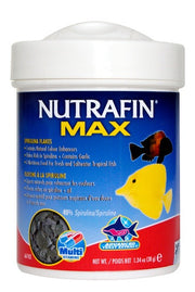 Nutrafin Max - Flocons à la Spiruline pour Poissons Tropicaux - Nourriture pour Poissons