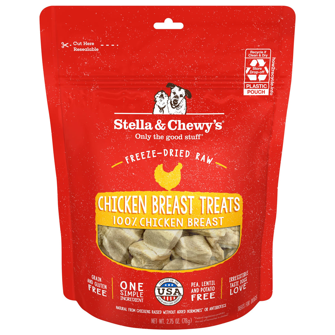 Stella & Chewy's - Poitrine de Poulet - Gâteries Lyophilisées pour Chiens