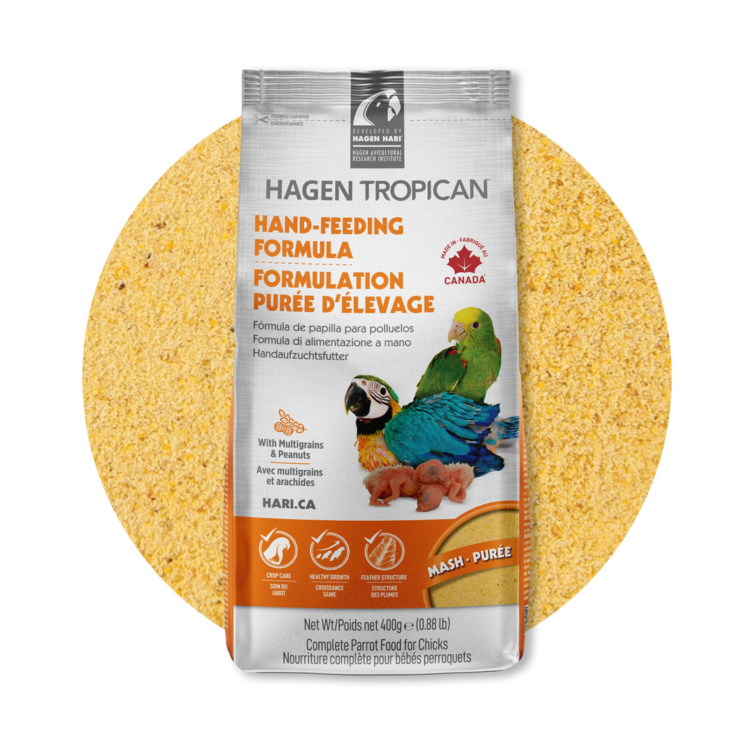 Hari - Tropican Formule de Nourrissage à la Main - Nourriture pour Perroquets
