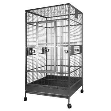 HARI Cage Perruche Toit Plat
