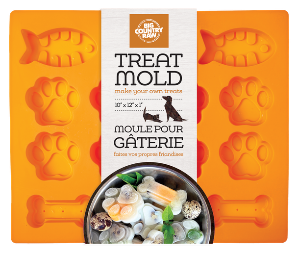 BIG COUNTRY RAW Moule en Silicone Gros Poisson, Patte & Os