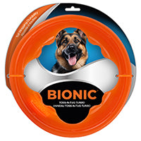 Bionic - Anneau Toss-N-Tug Turbo 23 cm - Jouet pour Chiens