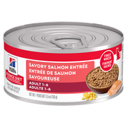 Hill's Science Diet - Chat Adulte Pâté de Saumon - Nourriture Humide pour Chats