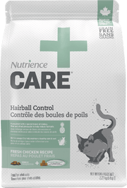 Nutrience Care - Contrôle des Boules de Poils, Poulet Frais - Nourriture Sèche Sans Grains pour Chats Adultes