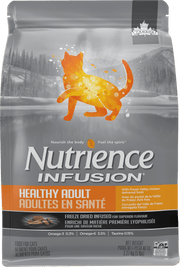 Nutrience Infusion - Poulet de la Vallée du Fraser - Nourriture Sèche pour Chats Adultes en Santé