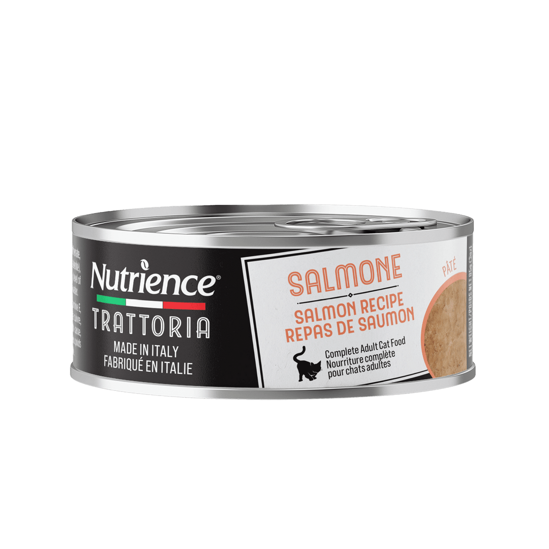 Nutrience Trattoria - Pâté de Saumon - Nourriture Humide Sans Grains pour Chats Adultes