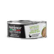 Nutrience Trattoria - Chat Mousse de Veau - Nourriture Humide Sans Grains pour Chats