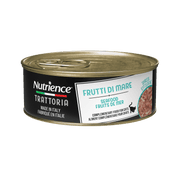 Nutrience Trattoria - Chat Fruits de Mer Éffilochés - Nourriture Humide Sans Grains pour Chats
