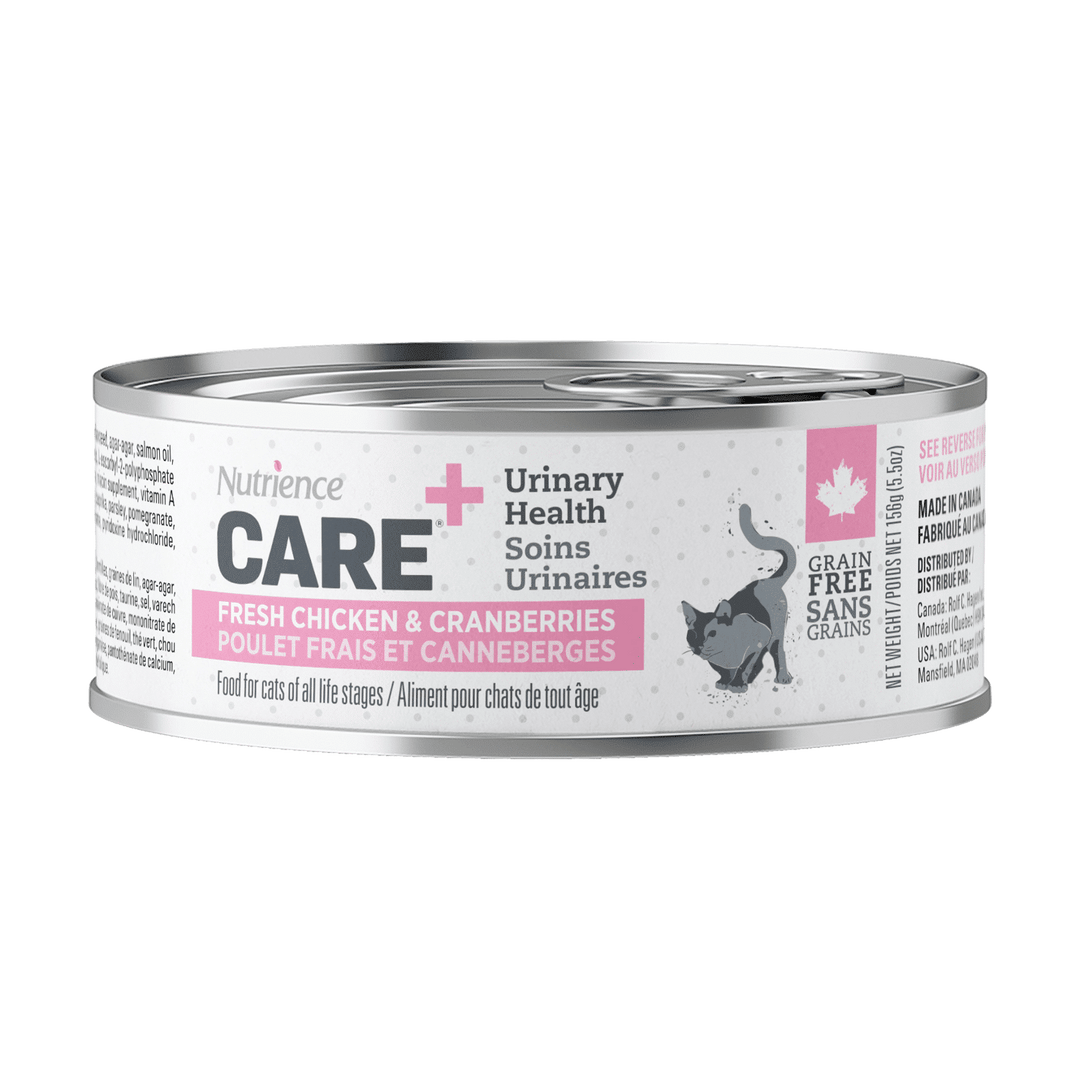 Nutrience Care - Chat Soins Urinaires, Pâté de Poulet et Canneberges - Nourriture Humide Sans Grains pour Chats