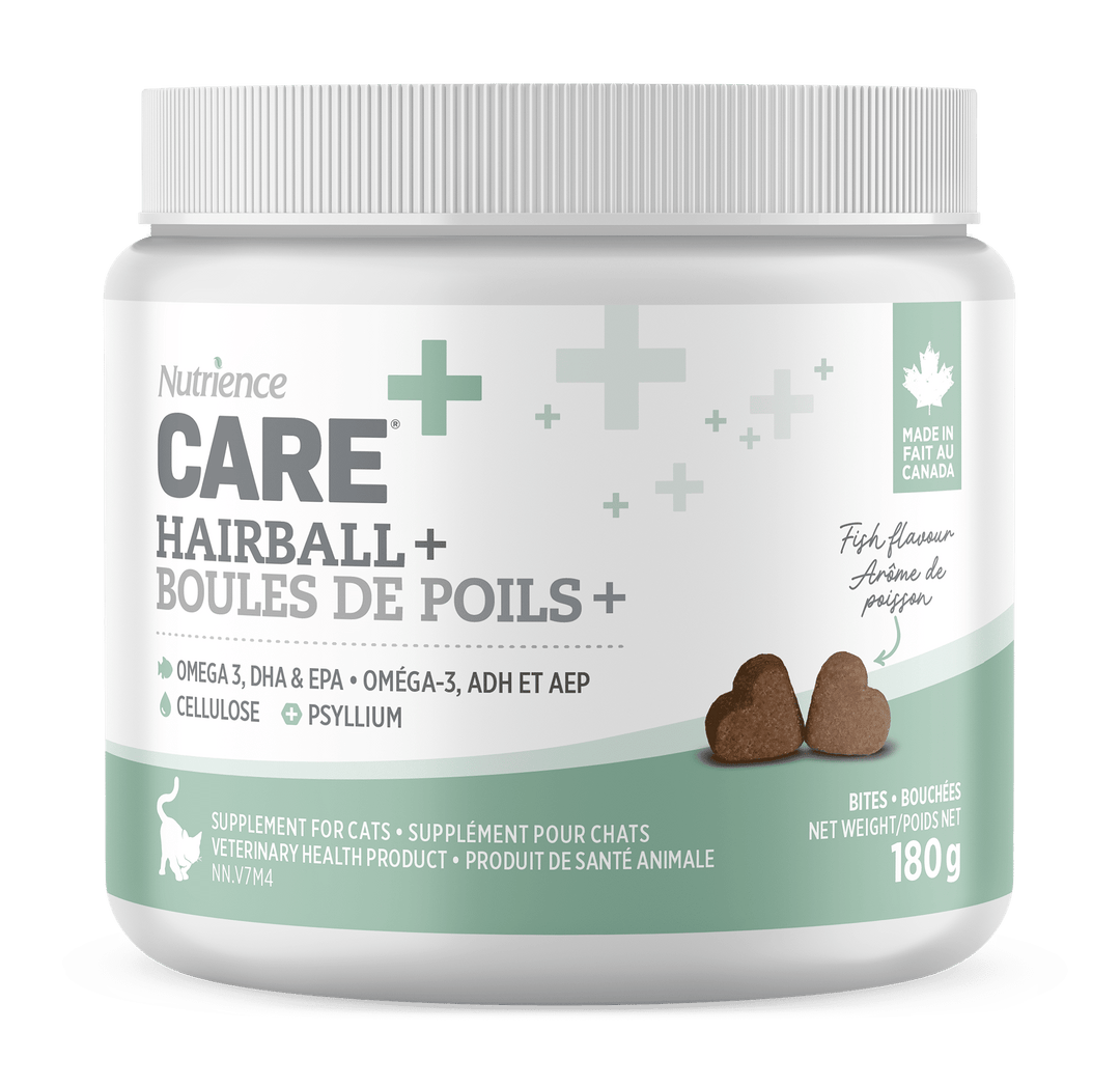 Nutrience Care - Boules de Poils+ - Supplément en Bouchées Croquantes pour Chats