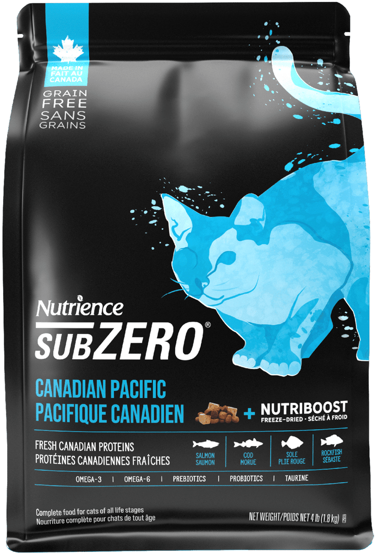 Nutrience Subzero - Pacifique Canadien - Nourriture Sèche Sans Grains pour Chatsde Tout Âge