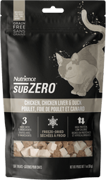Voir l’image dans la galerie, Nutrience SubZero - Poulet, Foie de Poulet et Canard - Gâteries Lyophilisées Sans Grains pour Chats
