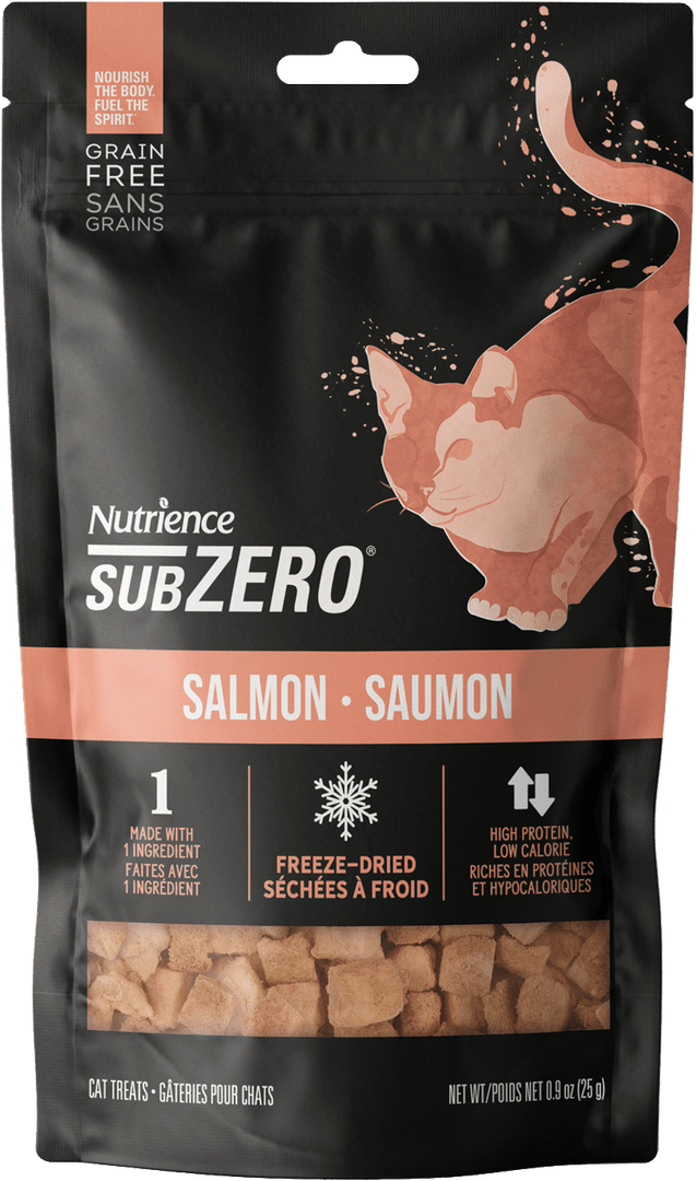 Nutrience SubZero - Saumon - Gâteries Lyophilisées Sans Grains pour Chats