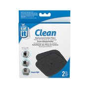 Catit - Filtres au Charbon Activé pour Bacs à Litière Couverts - Accessoire de Litière pour Chats